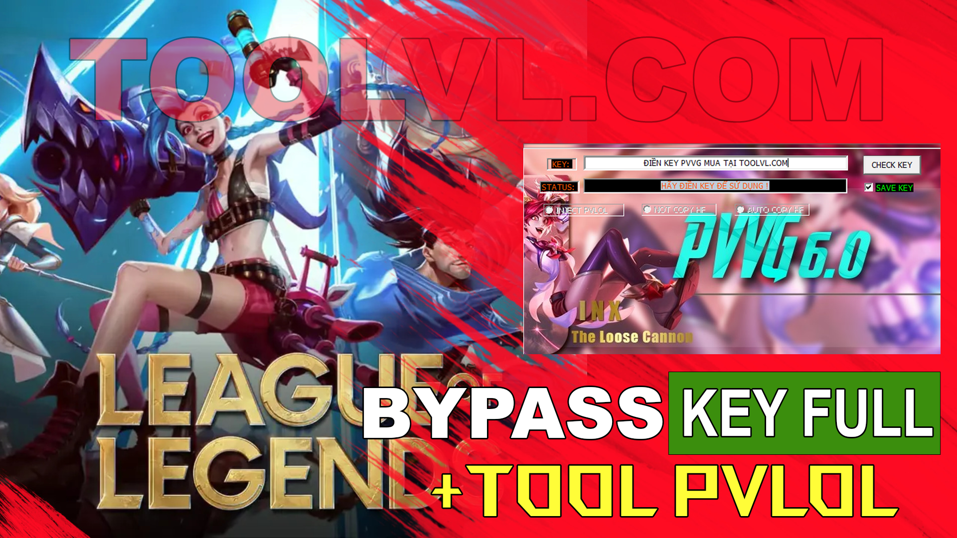 PV VANGUARD BYPASS + TOOL PVLOL